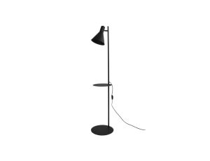 Lampa podłogowa czarna z półką 138cm JUMP 5864 1xE27 TK Lighting