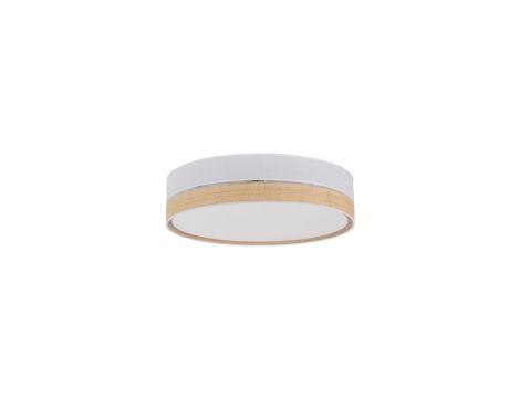 Lampa sufitowa plafon styl boho 45cm średnicy PAGLIA NEW WHITE 4xE27 4764 TK Lighting