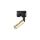 Lampa reflektor na szynę TRACER 1 obwodowy Czarny / złoty 6616 TK Lighting