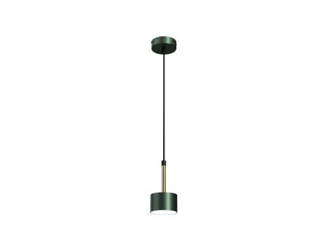 Lampa wisząca ARENA GREEN/GOLD 1xGX53 MLP7766 Milagro
