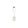 Lampa wisząca SEBO kolor Czarny / złoty 4633 TK Lighting