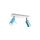 Lampa sufitowa PRESTON BLUE/WHITE 2x mini GU10 MLP7623 Milagro