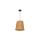 Lampa wisząca VIMINI NATURAL WOOD 1xE27 MLP7990 Milagro