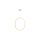 Lampa wisząca Saturno Gold 46W LED ML8857 Milagro