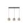 Lampa wisząca DEVI AMBER 3 PŁ 4638 TK Lighting