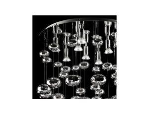 Lampa wisząca TIZI z imponującym drucianym kloszem na E27 K-3408 CZARNY Kaja Lighting