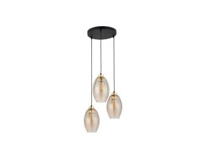 Lampa wisząca SEBO kolor Czarny / złoty 4634 TK Lighting