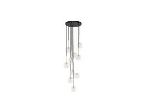 Lampa wisząca z transparentnymi, szklanymi kloszami NILOS 10xG9 5944 TK Lighting