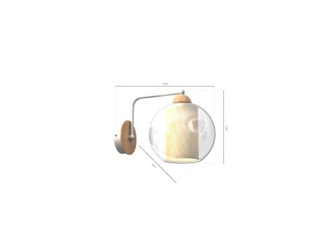 Kinkiet CLOUD 2 – punktowy błękitny 4966 TK Lighting