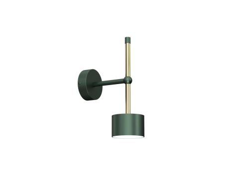 Kinkiet ARENA GREEN/GOLD 1xGX53 MLP7765 Milagro