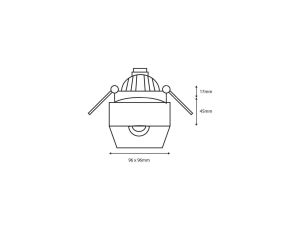 Lampa sufitowa COVER WOOD 3 PŁ 4675 TK Lighting