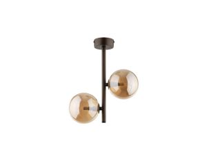 Lampa sufitowa ESTERA bursztynowe klosze 2xG9 4528 TK Lighting