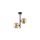 Lampa sufitowa ESTERA bursztynowe klosze 2xG9 4528 TK Lighting