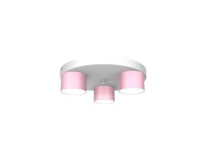 Lampa sufitowa DIXIE Pink/White 3xGX53 MLP7556 Milagro