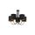 Lampa sufitowa TORENS 5 - punktowa Czarno złoty 4595 TK Lighting