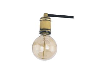 Lampa nocna ARCTURUS złota podstawa, szklany kulisty klosz - T0454-01A-F7FZ Zuma Line