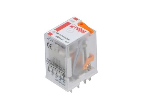 R4N2014235042WT Przekaźnik: elektromagnetyczny 4PDT Ucewki: 42VAC 6A/250VAC