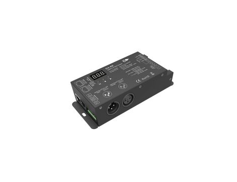 Odbiornik LED DMX512 Skydance - 4 kanałowy - 12-36V DC 4x8A - Dekoder DMX - D4-XE