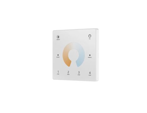 Panel LED naścienny - CCT - 4 strefowy - 3V - TW2-4(W)