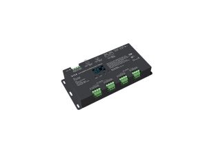 Sterownik LED DMX512 Skydance - 12 kanałowy - 12-24V DC 12x5A - OLED - Dekoder/Master DMX - D12A