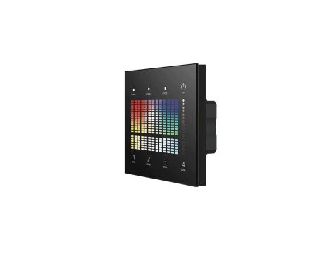 Panel LED naścienny Skydance - RGB+CCT - 4 strefy - DALI Bus/24V - TD5-4S(B)