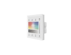 Panel LED naścienny Skydance - RGB+W - 4 strefy - DALI Bus/24V - TD4-4S(W)