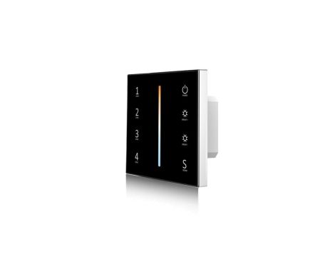 Panel LED naścienny Skydance - CCT - 4 strefowy - 230VAC - T12-1(B)