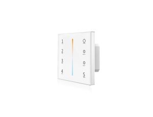 Panel LED naścienny Skydance - CCT - 4 strefowy - 230VAC - T12-1(W)