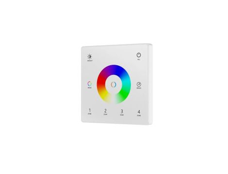Panel LED naścienny Skydance - RGB+CCT - 4 strefowy - 3V - TW5-4(W)