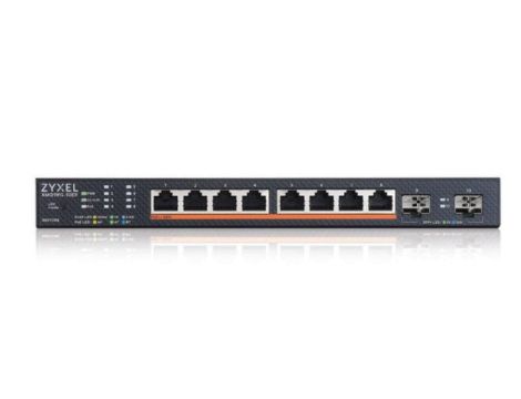 Switch Zyxel XMG1915-10EP 10p PoE (PoE++: 8) 130W Managed Multigigabit/10G