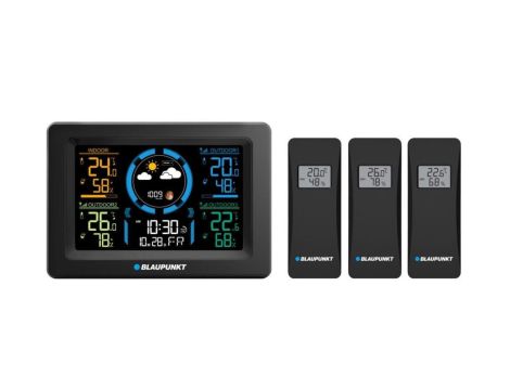 Stacja pogodowa z 3 czujnikami z LCD WS40BK