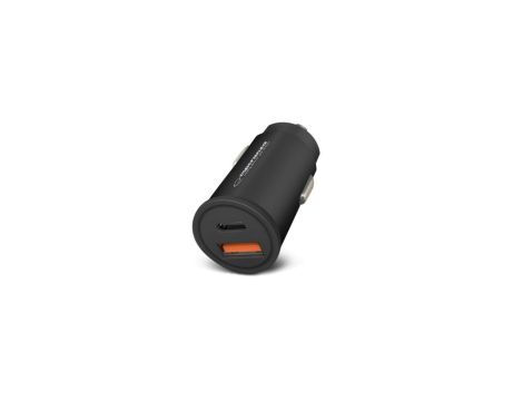 Ładowarka samochodowa 20W USB-C PD 20W / USB-A QC 3.0 18W EZC111K