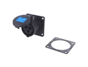 Złącze zasilające 3-fazowe AC, gniazdo żeńskie, 16A/230VAC 313-6X