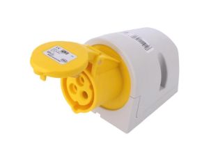 Złącze zasilające AC, gniazdo żeńskie, 16A/110VAC 113-4