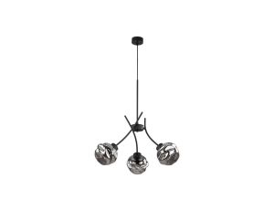 Lampa wisząca ZULIA 3 - punktowa Grafit lustrzany 5748 TK Lighting