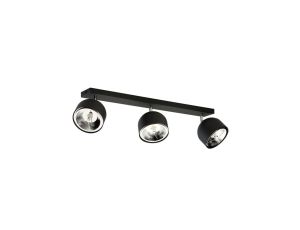 Lampa sufitowa ALTEA BLACK 3 PŁ + żarówki 6520 TK Lighting