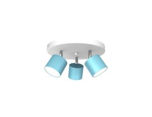 Lampa sufitowa DIXIE BLUE 3xGX53 MLP7607 Milagro
