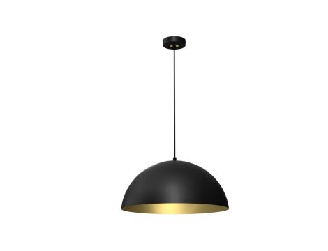 Lampa wisząca BETA BLACK/GOLD 1xE27 45cm MLP7973 Milagro