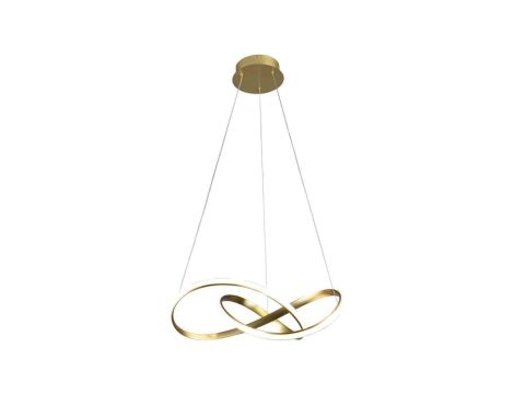 LAMPA WISZĄCA CAPPIO GOLD 36W LED ML6772 Milagro