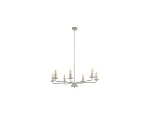 Żyrandol klasyczny świecznikowy LIMAL beżowy siedmioramienny E14 10254 TK Lighting