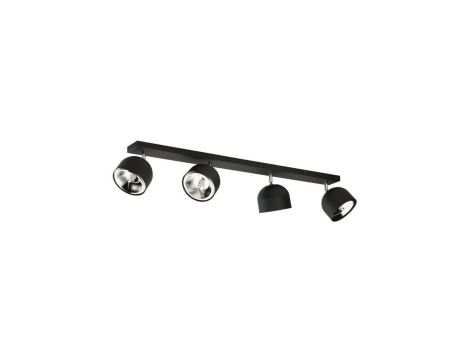 Lampa sufitowa ALTEA BLACK 4 PŁ + żarówki 6521 TK Lighting