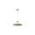 Lampa wisząca FELIX WHITE/GOLD 1xE27 MLP7704 Milagro