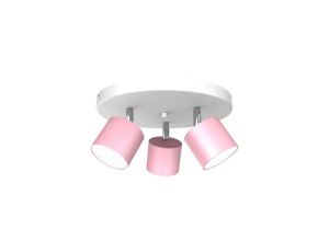 Lampa sufitowa DIXIE PINK 3xGX53 MLP7612 Milagro