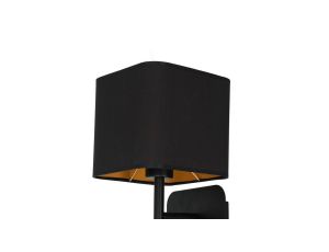 Lampa wisząca czarna z dużym mlecznym kloszem 30 cm z serii SAVOY K-4922 Kaja Lighting