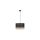 Lampa wisząca PAGLIA kolor Czarny 4767 TK Lighting