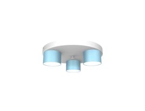Lampa sufitowa DIXIE Blue/White 3xGX53 MLP7551 Milagro
