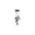 Lampa wisząca CUBUS z grafitowymi zwisającymi szklanymi kloszami na rozecie do salonu 10207 TK Lighting