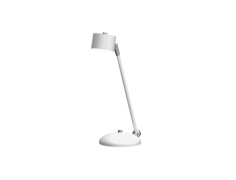 Lampka biurkowa ARENA WHITE/SILVER 1xGX53 MLP7782 Milagro