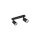 Lampa sufitowa czarna 2x reflektorki na listwie TOP BLACK 2xGU10 6175 TK Lighting