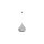 Lampa wisząca DIAMANTE SILVER 1xE27 ML301 Milagro
